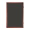 Flash Furniture Banks 24x36 Jersey Display Case with Solid Pine Wood Frame, UV Treated Acrylic Window, Velvet Backing Board, and Anti-Theft Lock in Mahogany HMHD-23M099YBN-MHG-2436-GG - alternate 7
